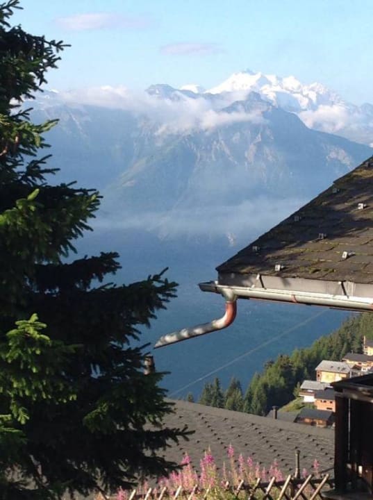 Ausblick vom Zimmer Hotel Garni Sporting