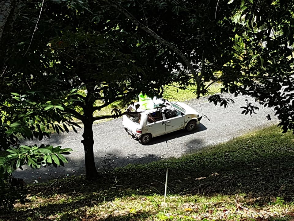 Blick vom Balkon Hotel Kampung Tok Senik Resort