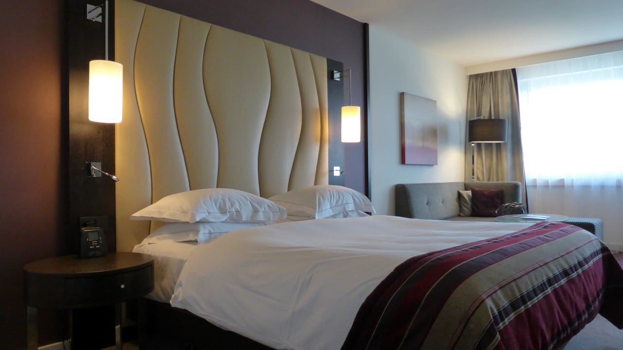 King Size Bett Hilton Vienna Waterfront