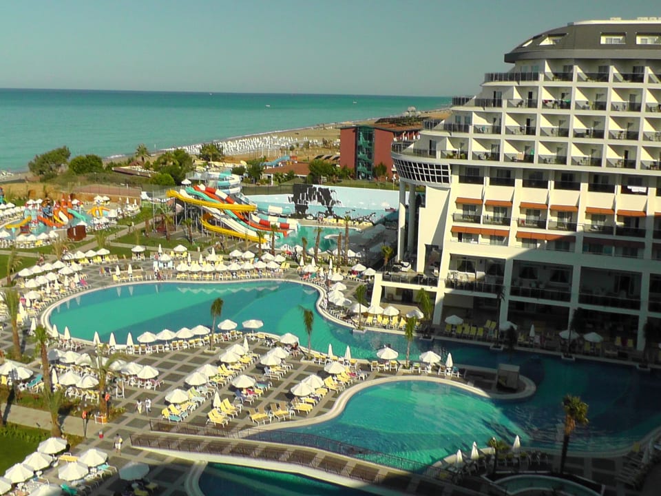 Pool + Kinderpool + Rutschen Seaden Sea Planet Resort & Spa