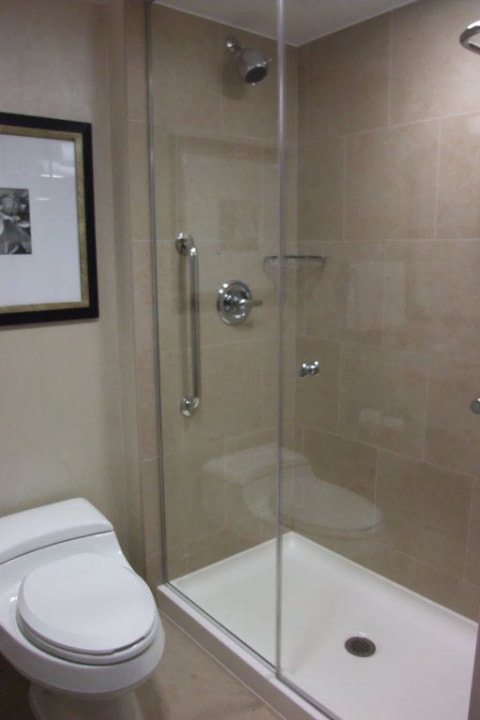 Das Badezimmer Hotel Hilton Garden Inn New York/West 35th Street