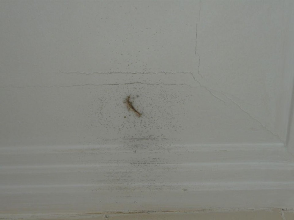Schimmel an der Decke vom Bad Hotel El Mouradi Djerba Menzel