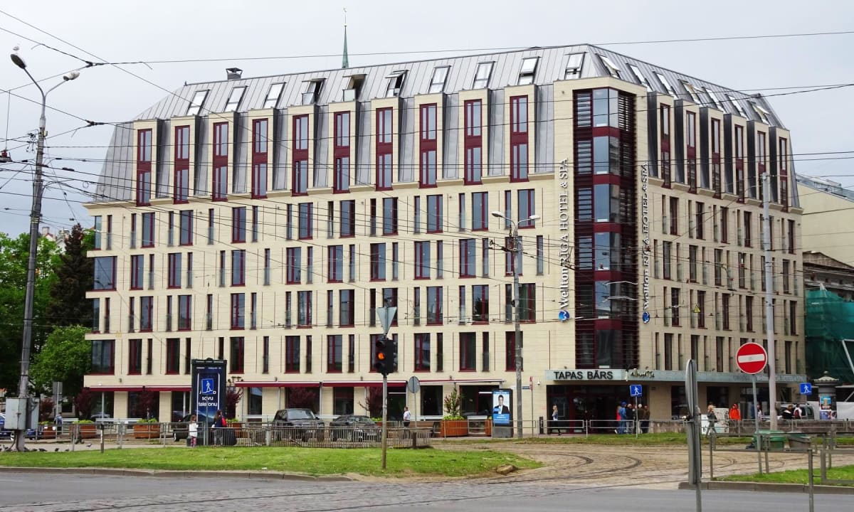 Außenansicht Wellton Riga Hotel & SPA