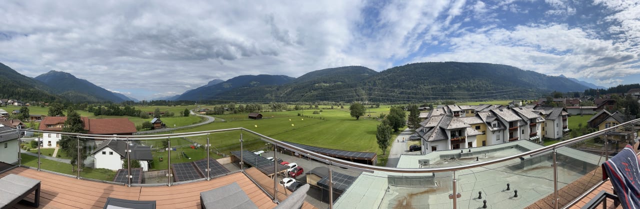Ausblick Hotel Samerhof und Nebenhäuser