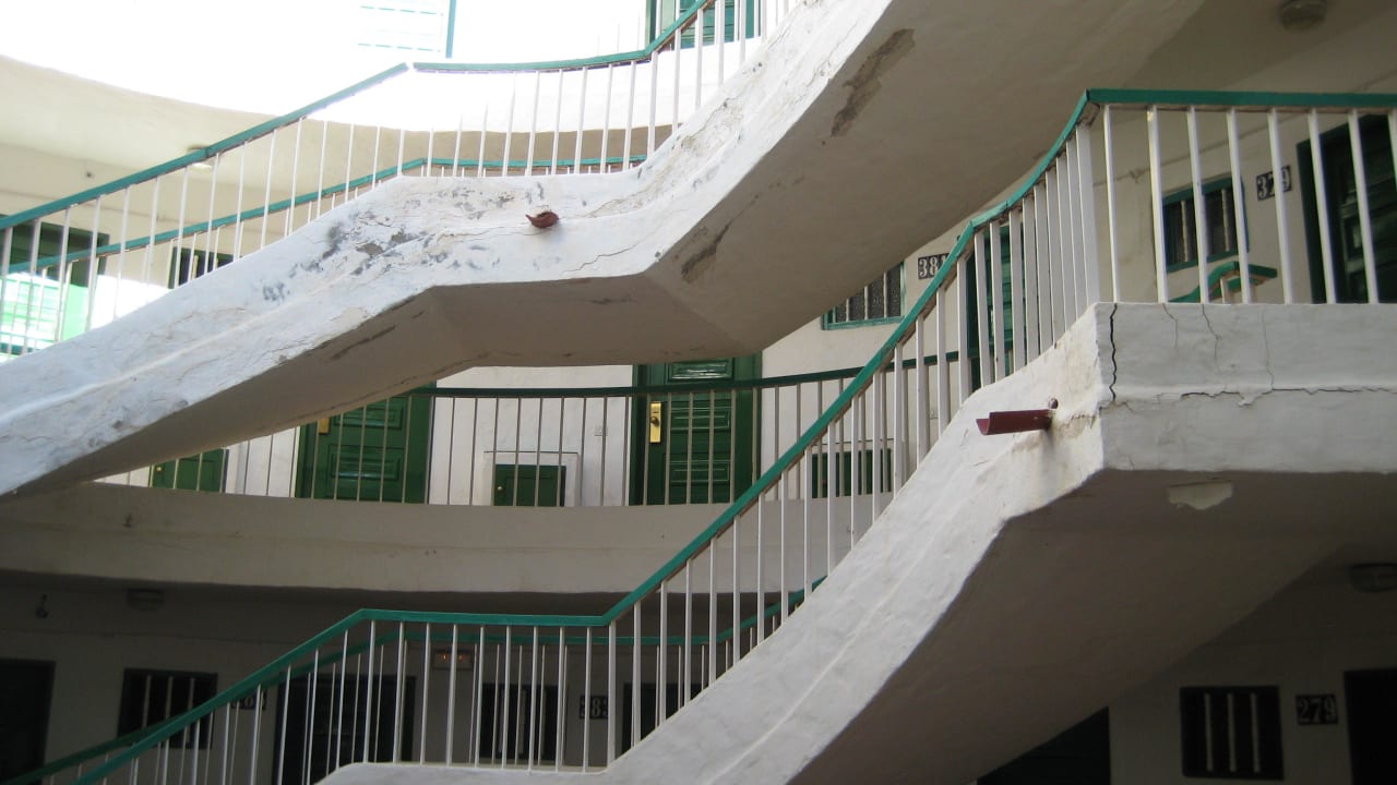Treppenhaus Apartamentos Las Faluas