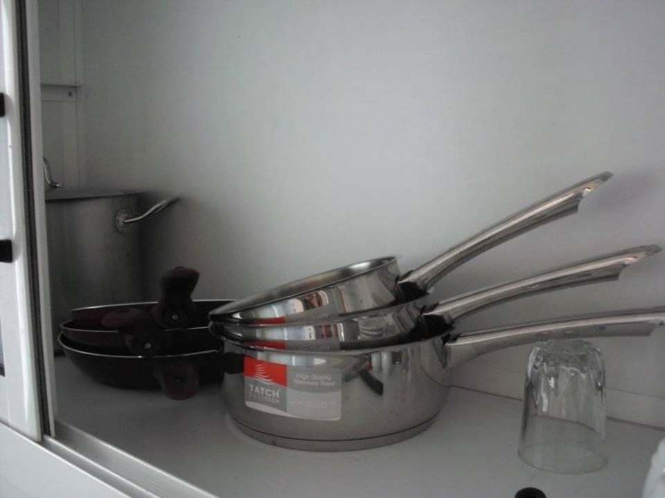 Küche,Töpfe+Pfannen Residenz Amwaj