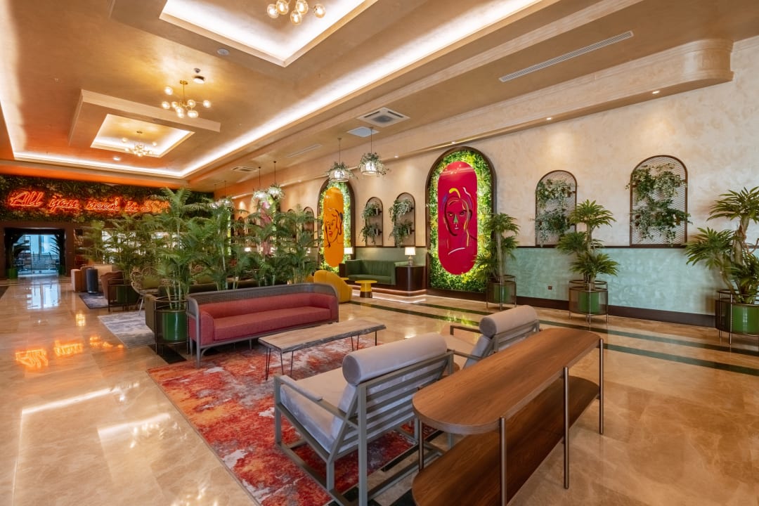 Lobby Megasaray WestBeach Antalya