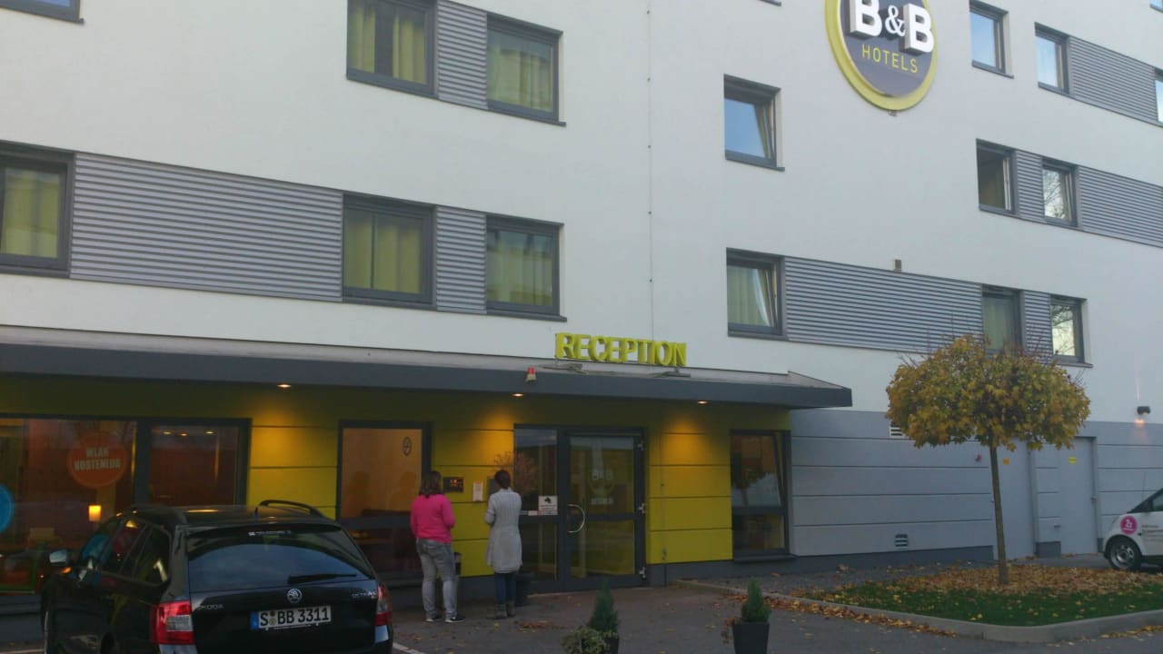 Endlich angekommen  B&B Hotel Stuttgart-Vaihingen
