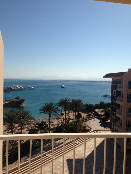 View from room balcony  Marriott Hurghada Beach Resort