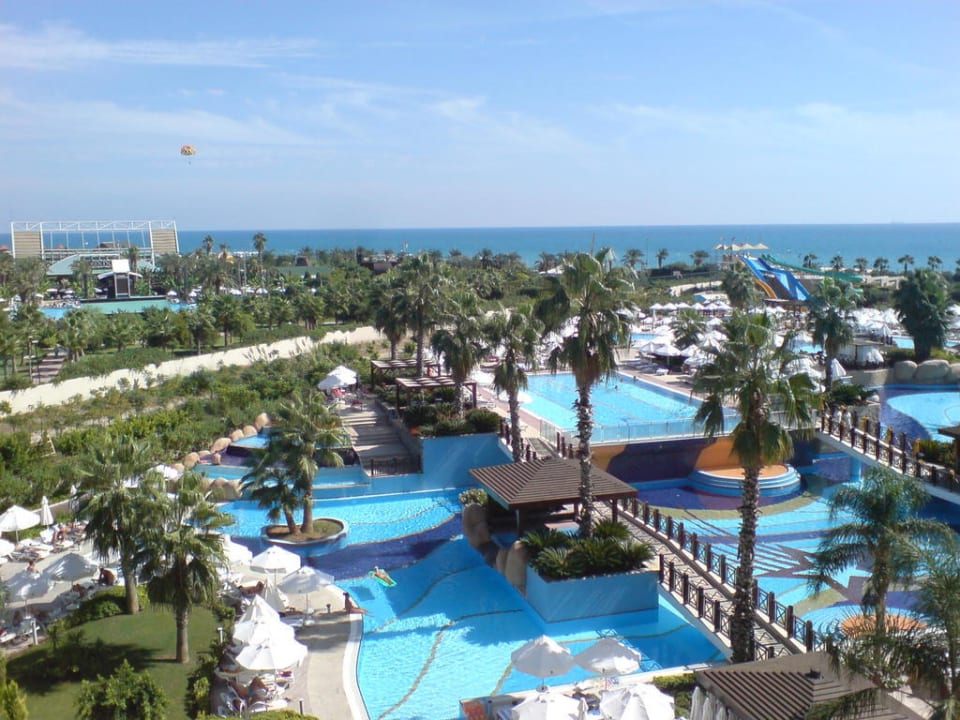 Blick vom Balkon Fame Residence Lara & Spa