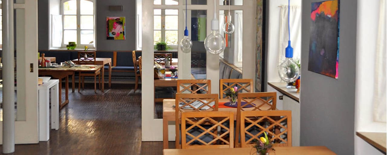 Lobby und Frühstücksraum Hotel Bergbauer