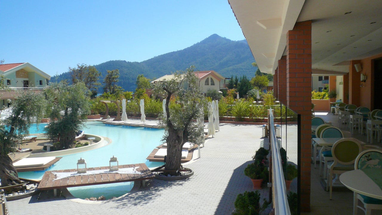 Pool und Früstücksterrasse Alexandra Golden Boutique - Adults only