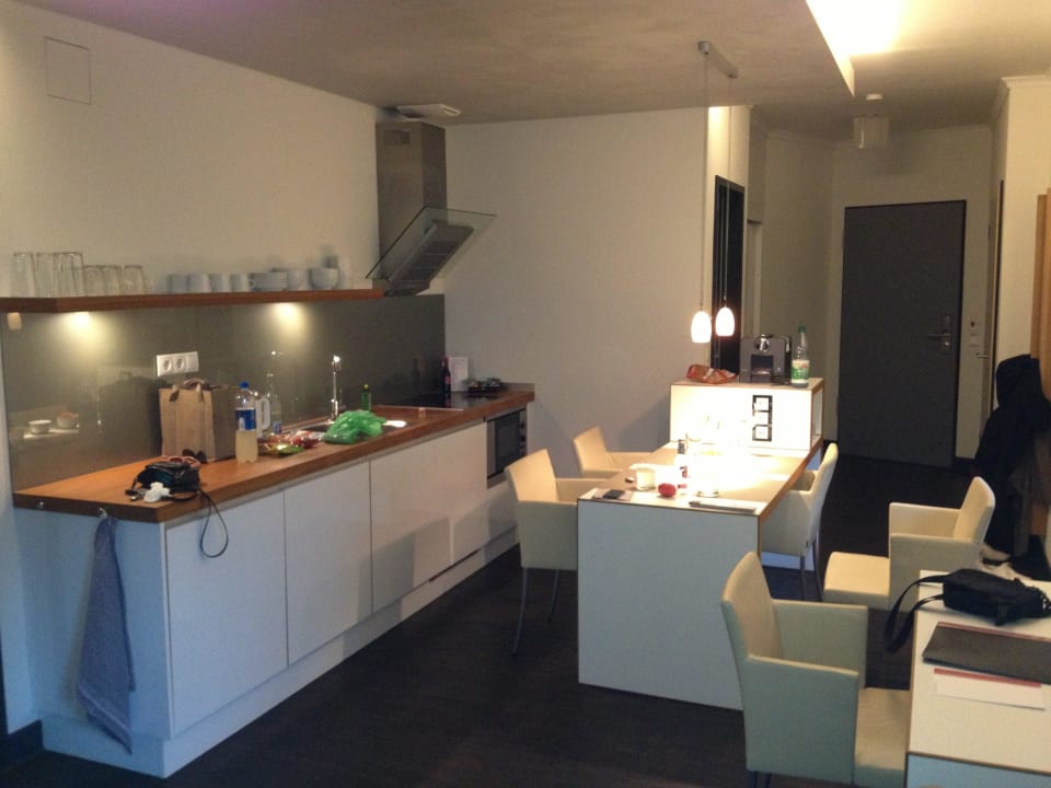 Küche The Green Rostock Apartment Hotel