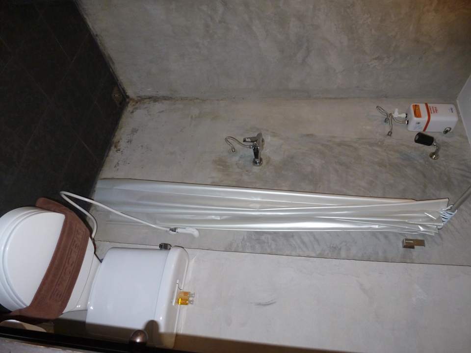 Dusche, WC Jam Hostel Bangkok