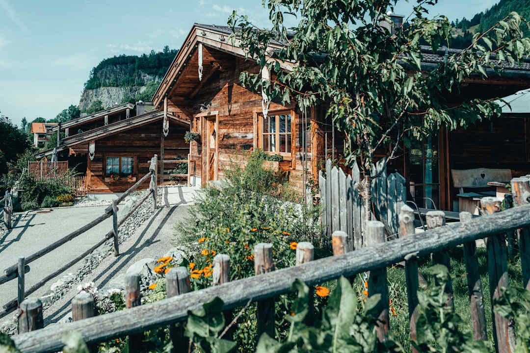 Außenansicht Alpzitt-Chalets