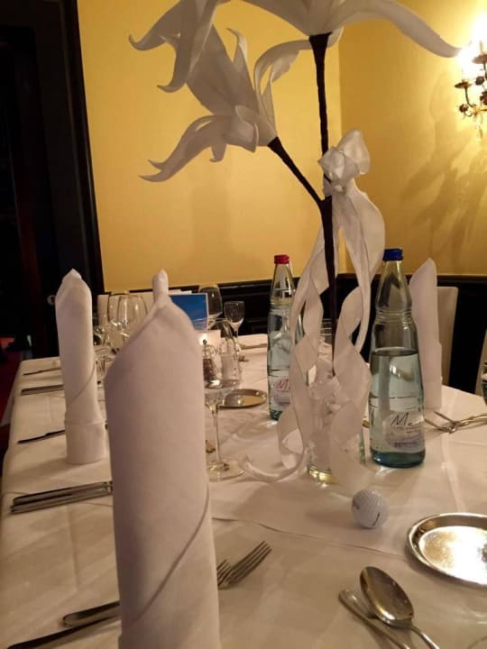 Tischdeko Hotel Das Ludwig