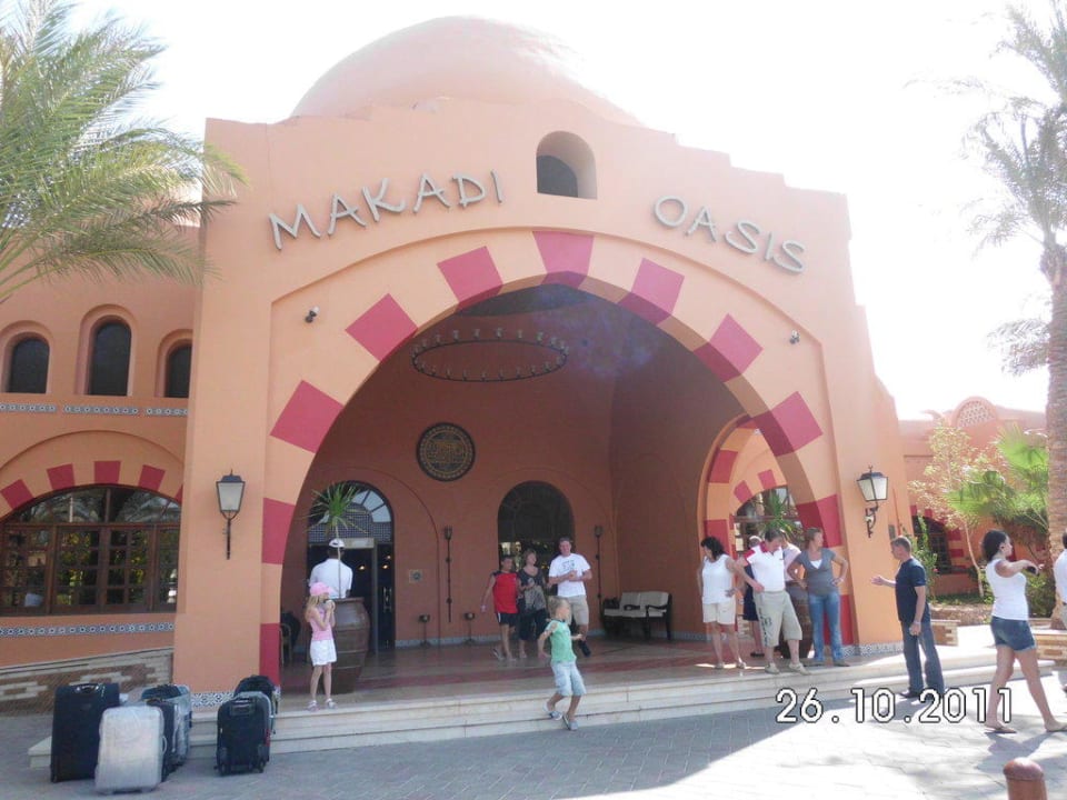 Haupteingang Jaz Makadi Oasis Resort