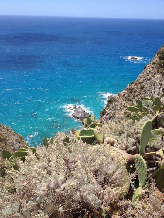 Ausblick von der Hotelanlage aus Villaggio Calispera