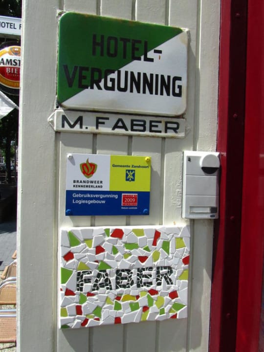 Hier kommt man rein Hotel Faber