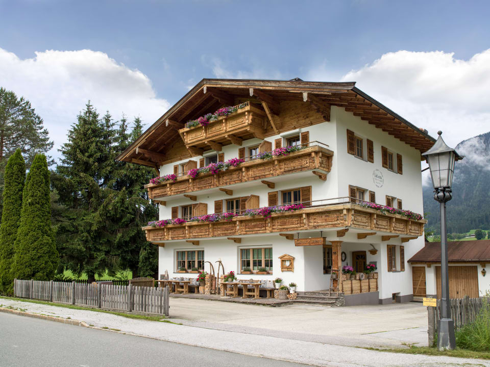 Außenansicht Pension Edelweiss
