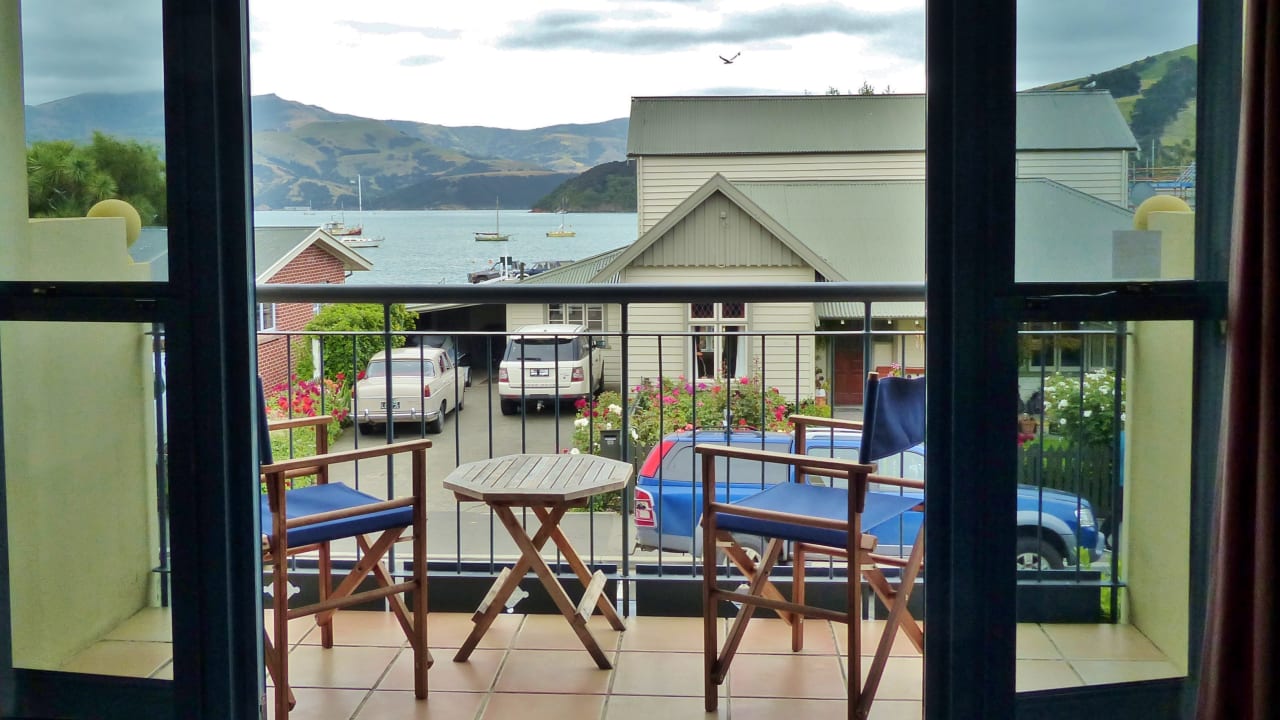 Ausblick Akaroa Criterion Motel
