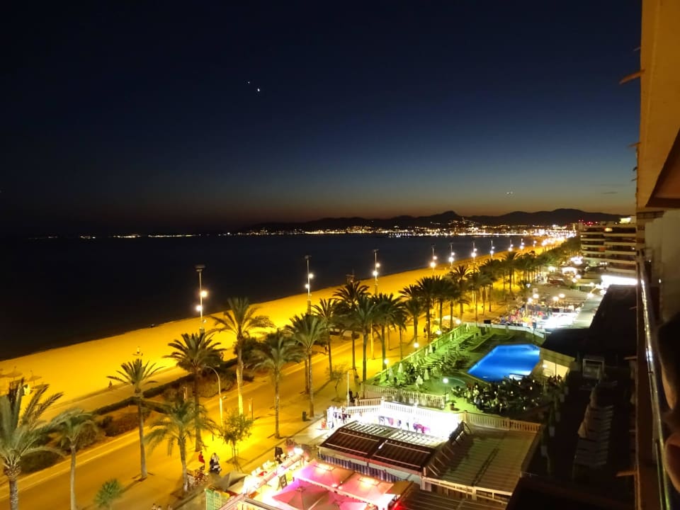 Ausblick vom Balkon allsun Hotel Pil-lari Playa