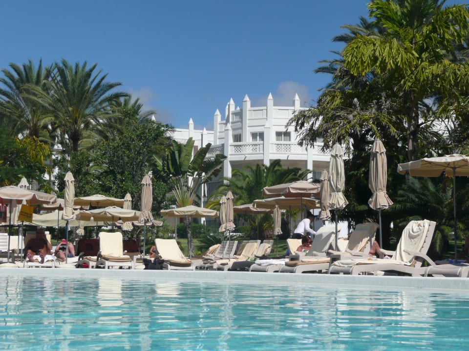 Blick aus dem Pool Hotel Riu Palace Meloneras