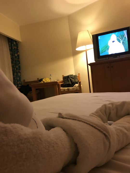 Er schaute sogar TV Fort Arabesque Resort, Spa & Villas