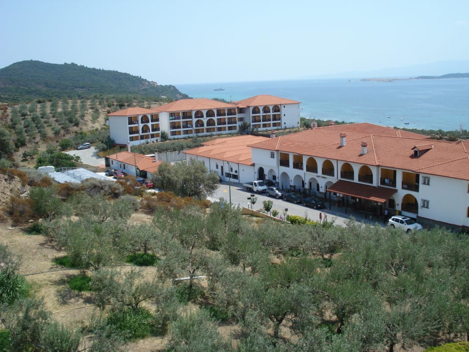 Vom Balkon Akrathos Beach Hotel