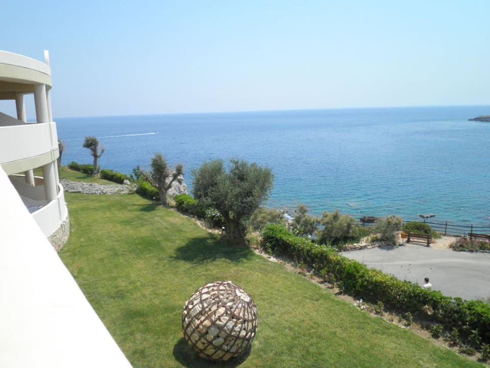 Blick vom Balkon2 Hotel Kalithea Horizon Royal