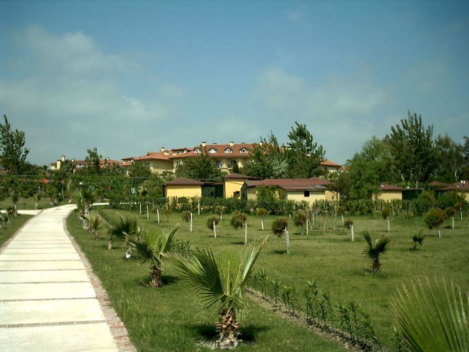 Gartenanlage zum Hotel hin Alba Resort Hotel