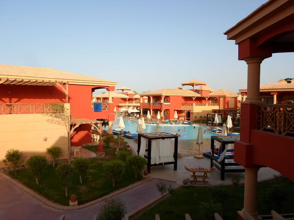 Ausblick vom 400er Berich Pickalbatros Alf Leila Wa Leila Resort - Neverland Hurghada
