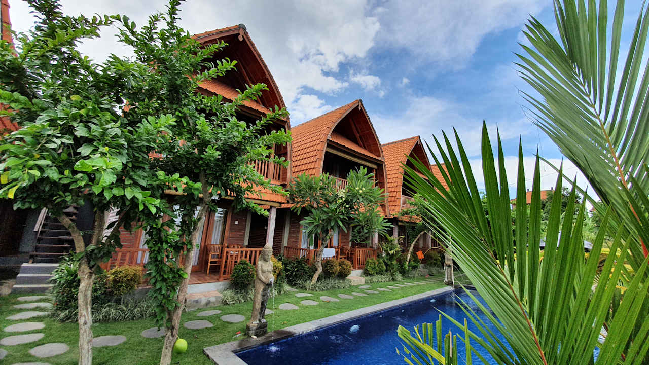 Außenansicht OYO 963 D'jineng Rice Terrace Bungalow