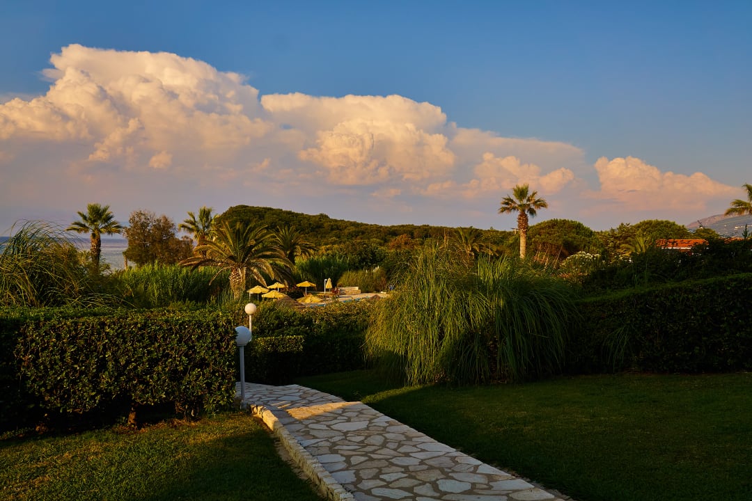 Ausblick Ibiscus Hotel Corfu