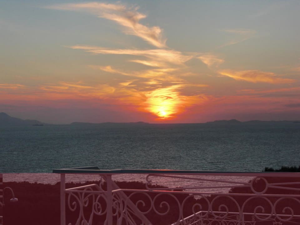 Sonnenuntergang Hotel Dania