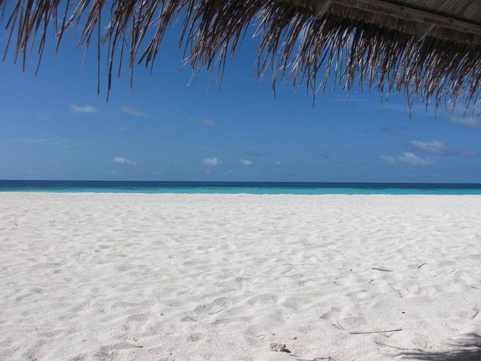 Aussicht aus dem Restaurant Angaga Island Resort