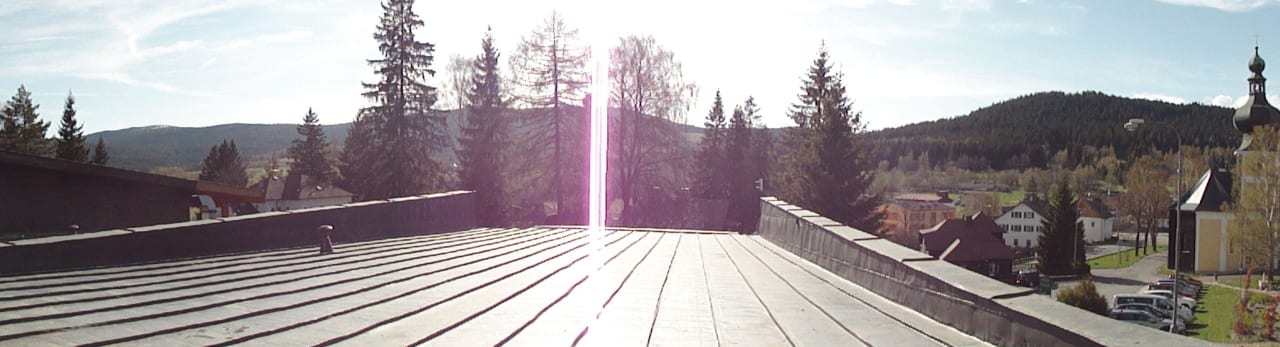 Ausblick von Zimmer 104 A Hotel Srni Hotel Srni