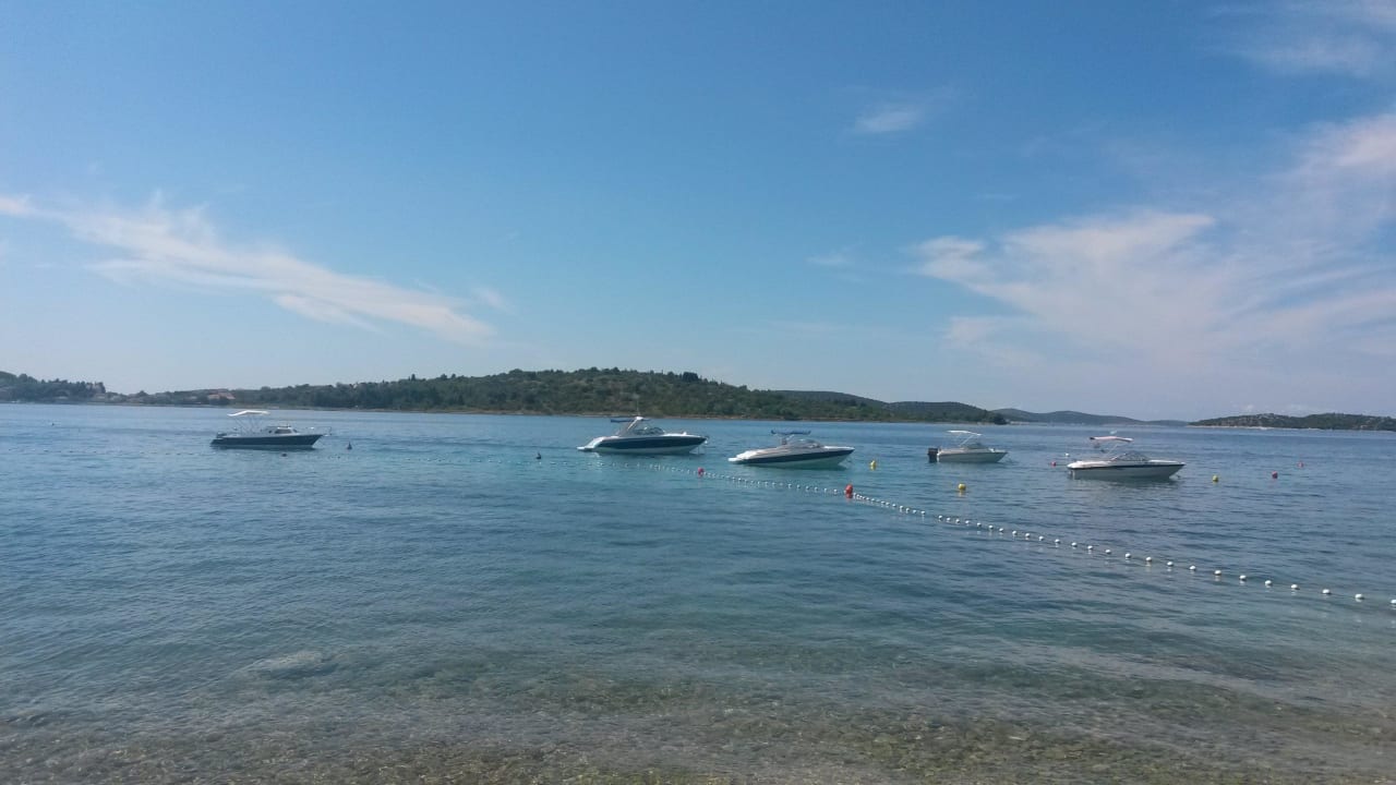 Strand nähe Vodice (10 Min Entfernung) Hotel Olympia
