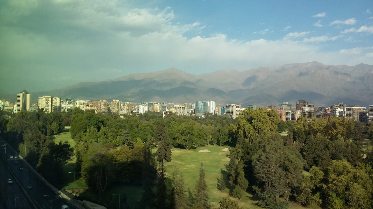 Ausblick Pullman Santiago Vitacura