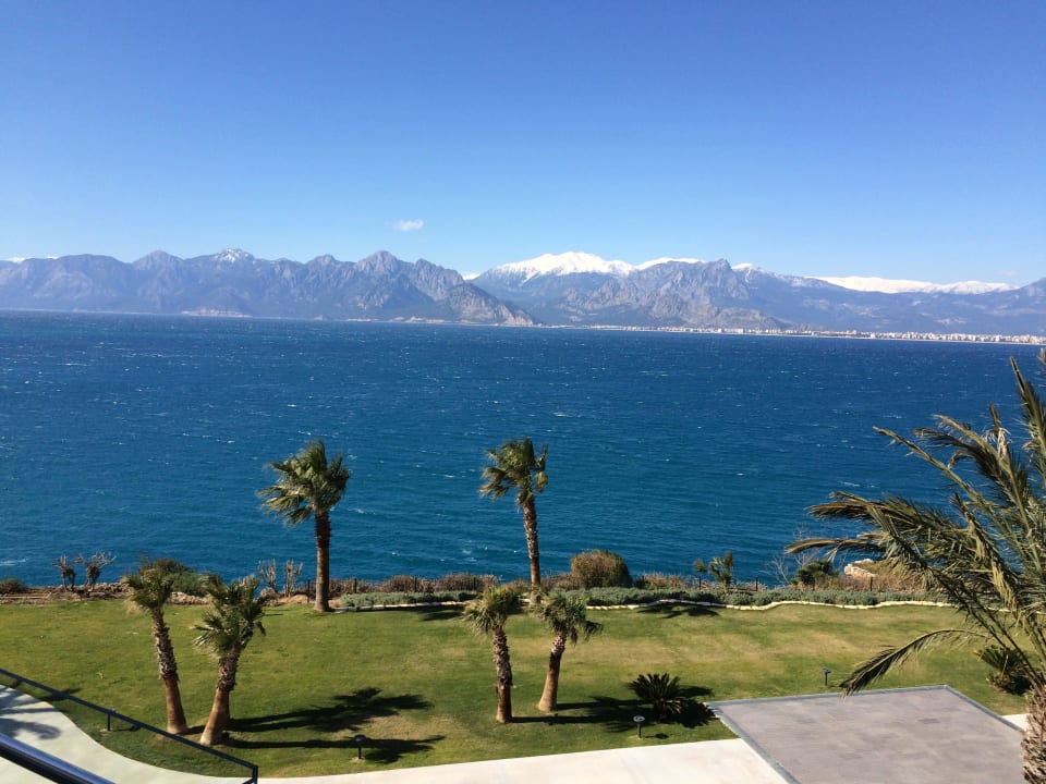 Aussicht von der Terrasse Akra Antalya