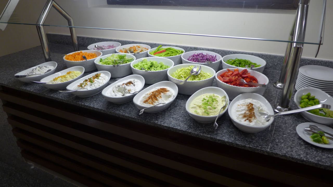 Hervorragendes Speiseangebot am Buffet Jaz Aquaviva