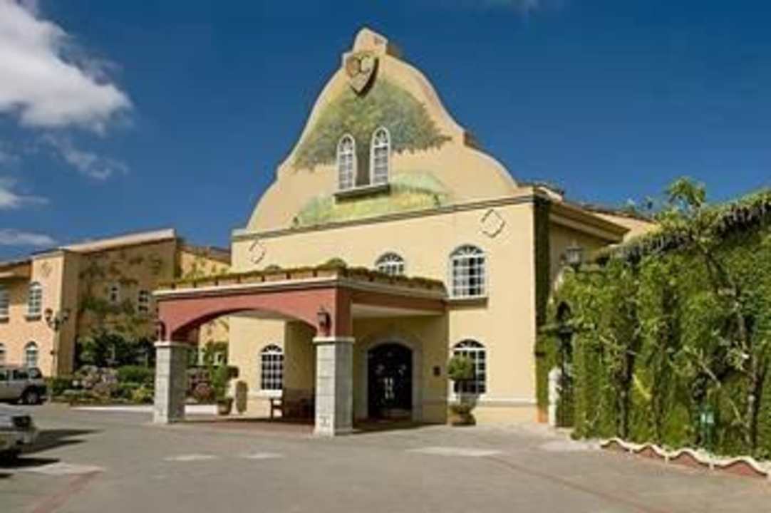 Innenhof Hotel Casa Conde