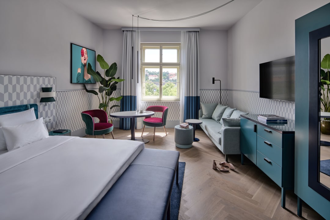 Zimmer Falkensteiner Boutique Hotel Prague