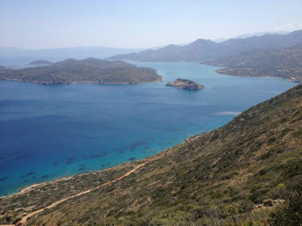 Blick auf Elounda und die Halbinsel Spinalonga Elounda Bay Palace Hotel