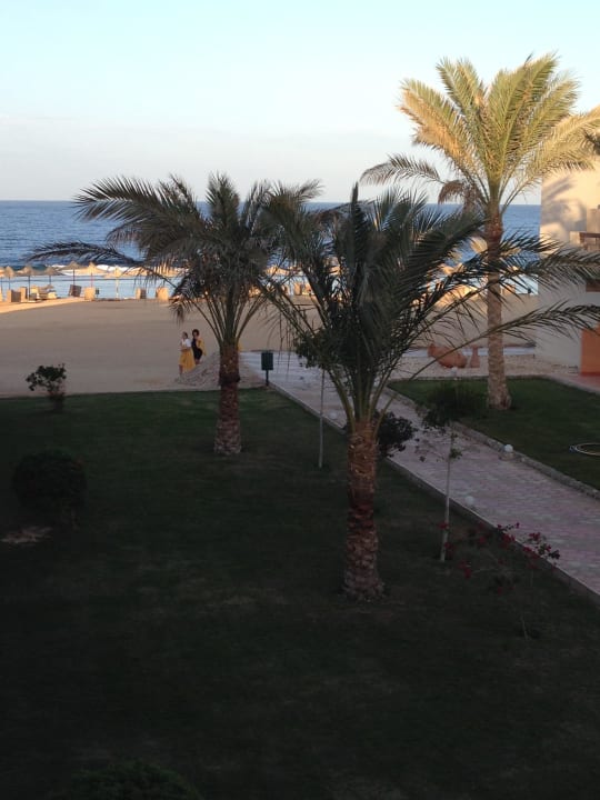 Traumhafter Ausblick vom Balkon Three Corners Sea Beach Resort