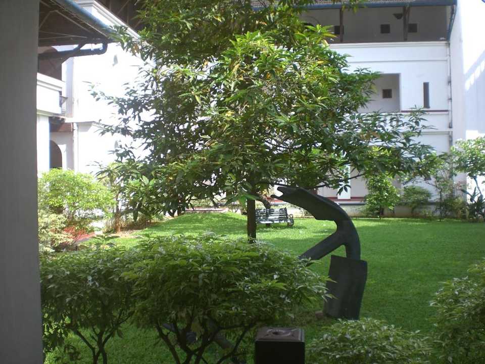 Innenhof Hotel Brunton Boat Yard