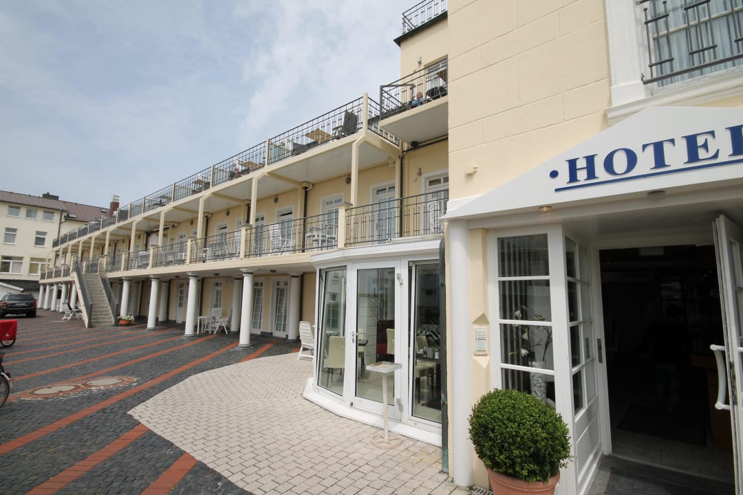 Innenhof  Hotel Nordstrandperle