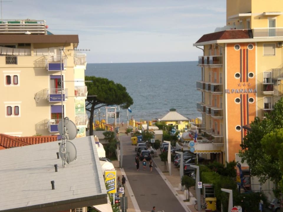 Ausblick - Balkon Hotel Dante