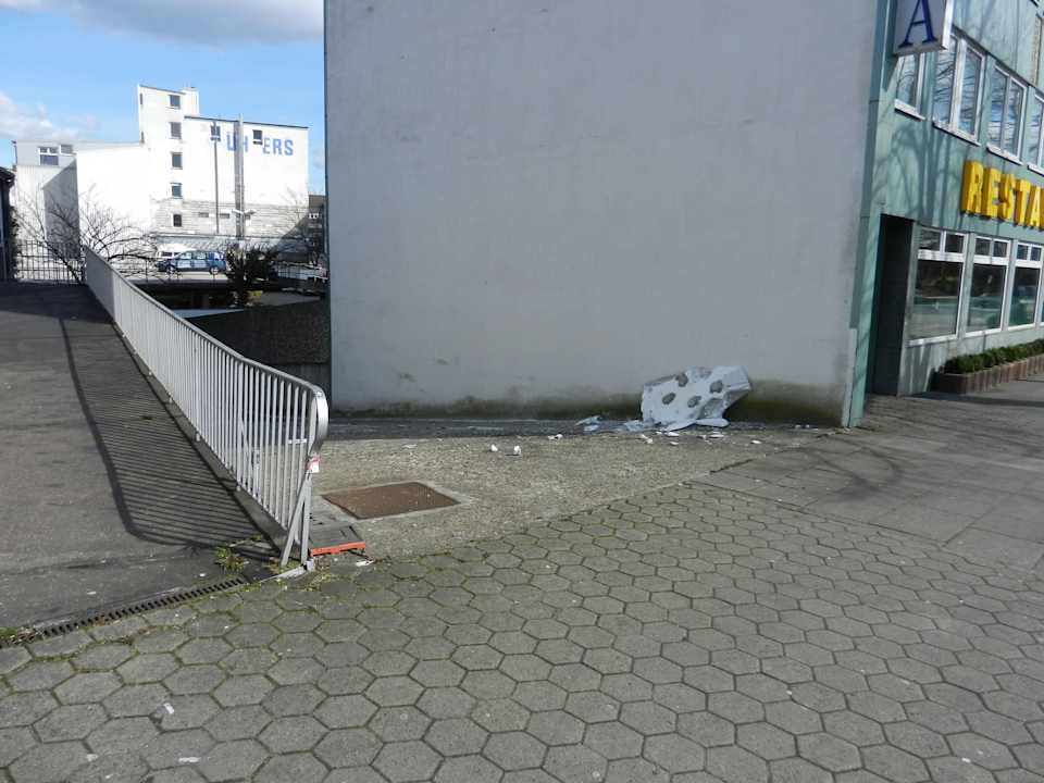 Aussenbereich Hotel Nevada Hamburg