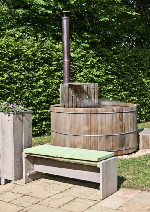 Hot-tube. Bed & Breakfast Op de Parkkamp